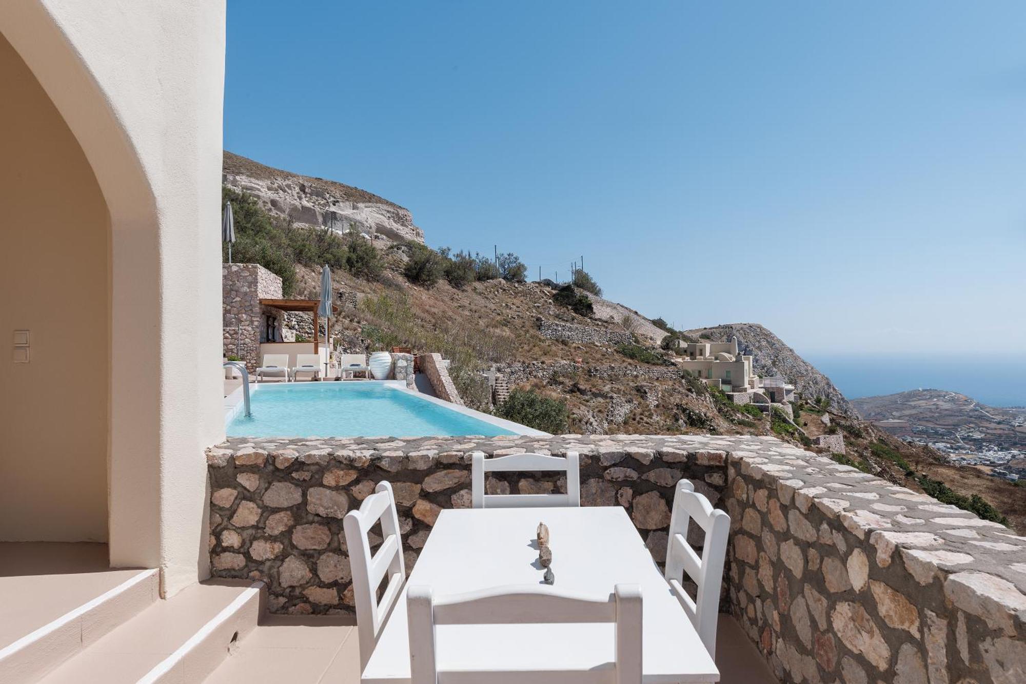 Zatrikion Santorini Villas Pýrgos Dış mekan fotoğraf