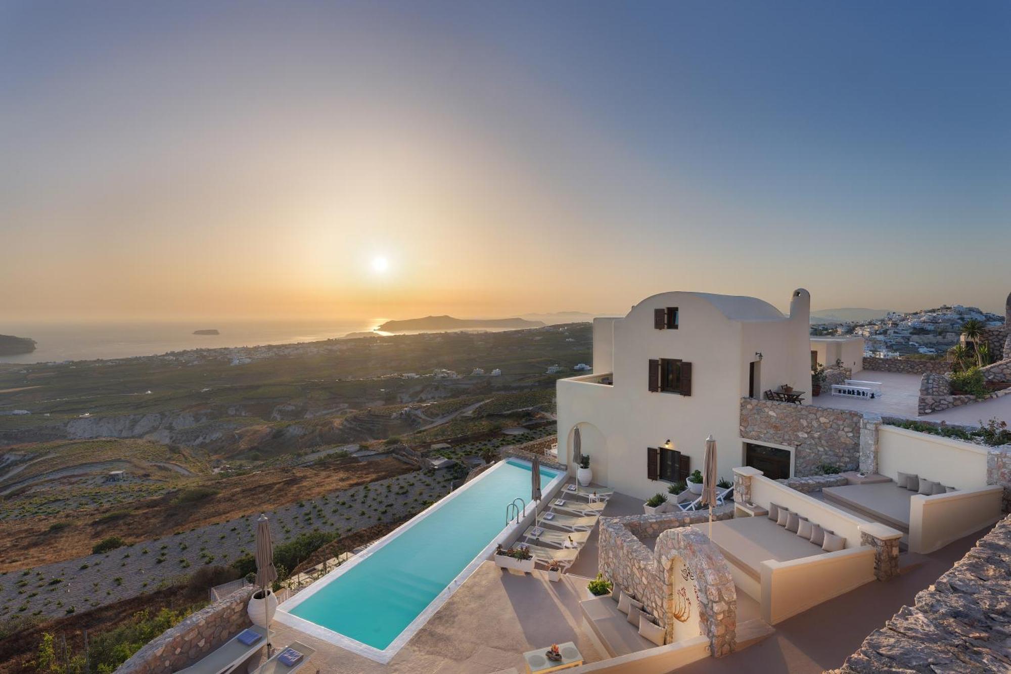 Zatrikion Santorini Villas Pýrgos Dış mekan fotoğraf
