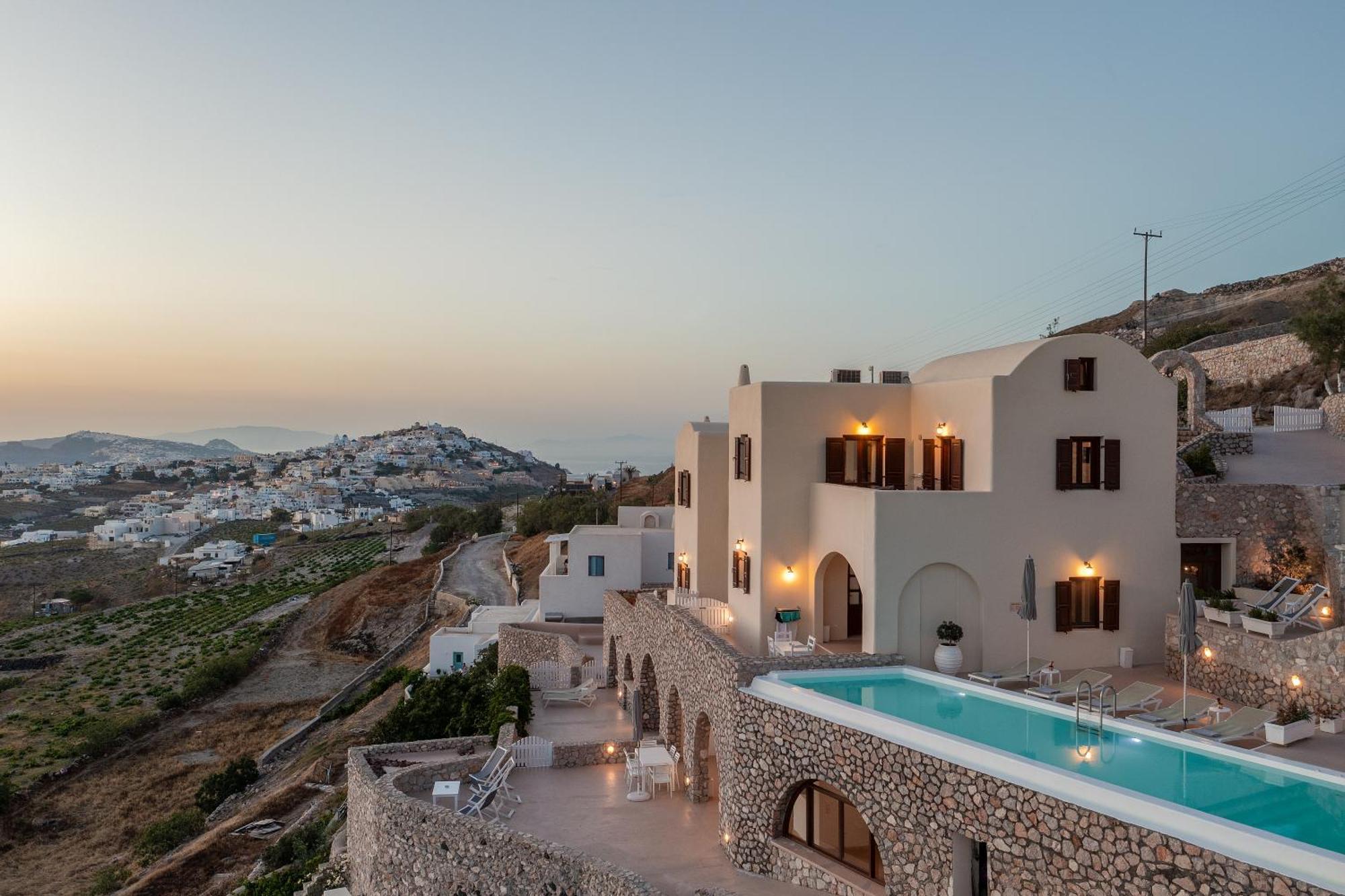 Zatrikion Santorini Villas Pýrgos Dış mekan fotoğraf