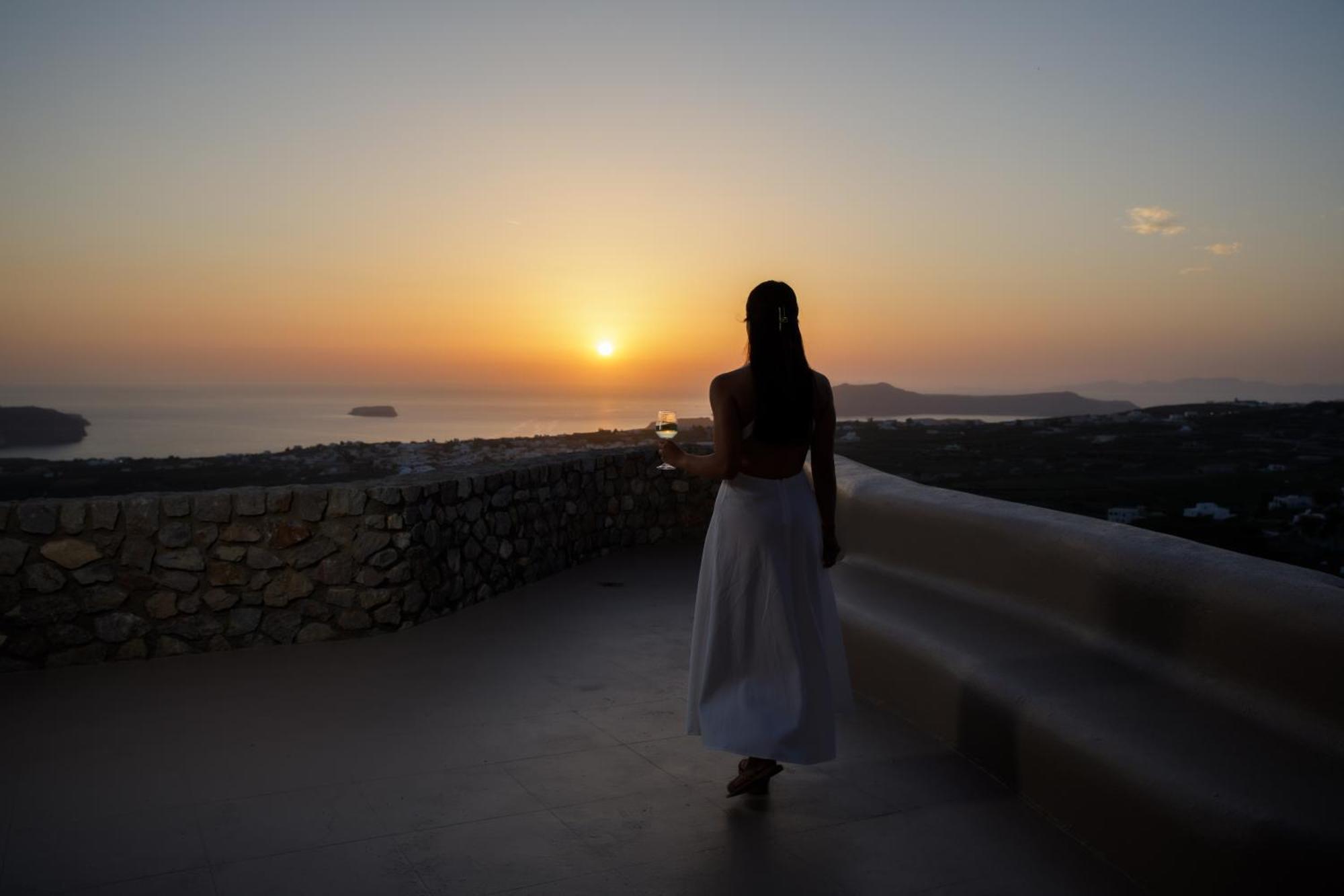 Zatrikion Santorini Villas Pýrgos Dış mekan fotoğraf